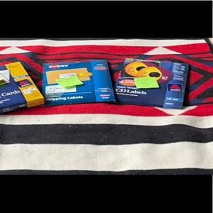 Cards and labels for printing